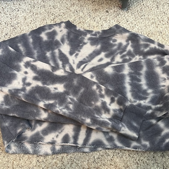 Garage cropped crew neck sweatshirt - Picture 2 of 2